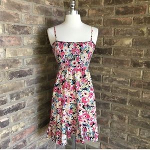LOFT Ann Taylor Dress Floral Print Sundress XXS